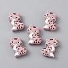 Cat Silicone Beads SIL-WH0002-86F-1