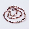 Electroplate Glass Beads Strands EGLA-J145-4mm-FP01-2