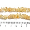 Natural Citrine Beads Strands G-O049-B-29A-4