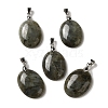 Natural Labradorite Pendants G-Z055-03P-03-1