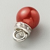 ABS Plastic Imitation Pearl Charms KY-TAC0011-03P-04-2