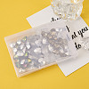 Electroplated Glass Charms EGLA-TA0001-07-11