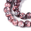 Baking Paint Glass Beads Strands DGLA-N016-10mm-04-3