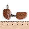 Synthetic Goldstone Pendants G-B127-01P-08-3