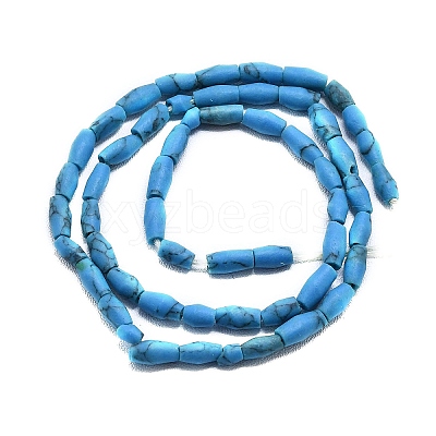 Dyed Synthetic Turquoise Beads Strands G-D356-A01-02-1