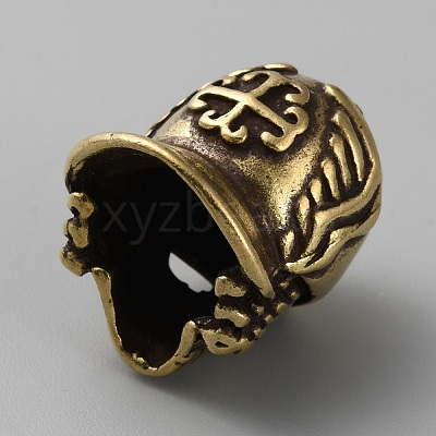 Brass European Beads KK-WH0031-78AB-04-1