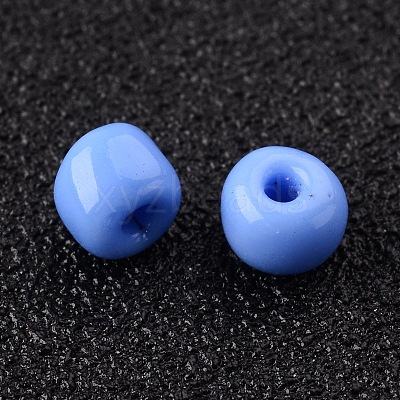 (Repacking Service Available) Glass Seed Beads SEED-C019-4mm-43B-1