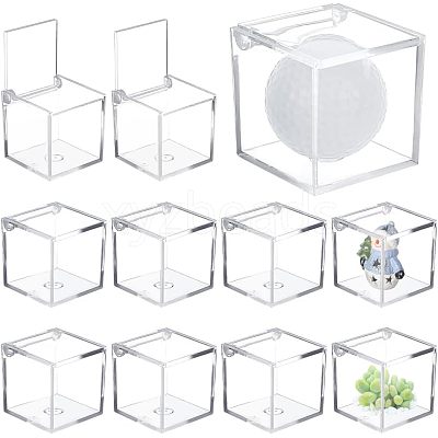 Transparent Plastic Gift Boxes CON-WH0003-14-1