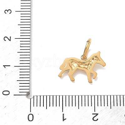 304 Stainless Steel Pendants STAS-C180-02A-G-1