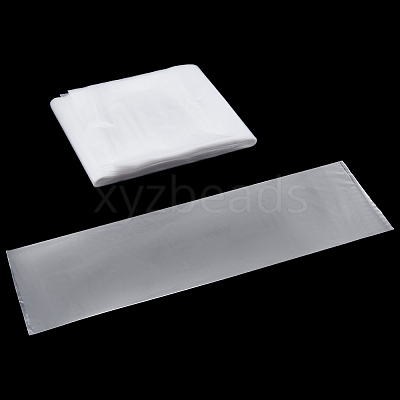 100Pcs Rectangle PE Plastic Film Storage Bags ABAG-WH0038-81B-1
