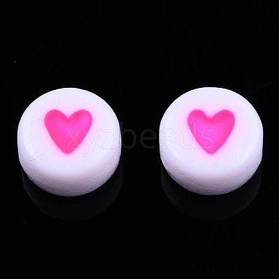 Opaque Acrylic Beads MACR-N008-57F-1