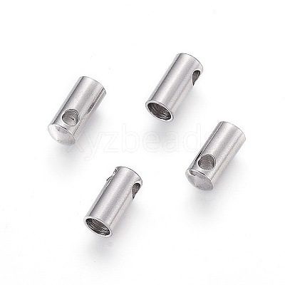 Tarnish Resistant 304 Stainless Steel Cord Ends LS-STAS-F232-01E-P-1
