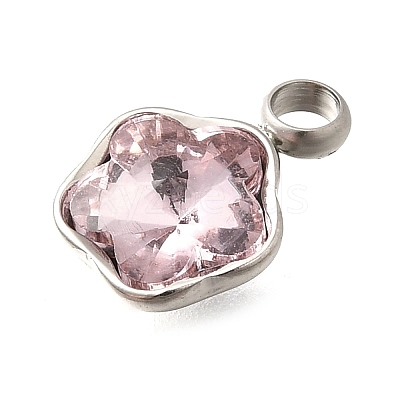304 Stainless Steel Pendants STAS-Q346-02P-01-1
