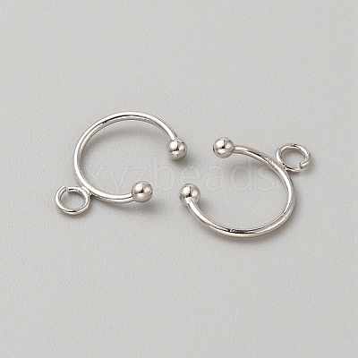 Brass Ear Cuff Findings KK-WH0079-50P-1