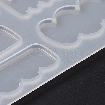 DIY Irregular Shape Cabochon Silicone Molds for Hair Clips LS-DIY-L069-01C-1