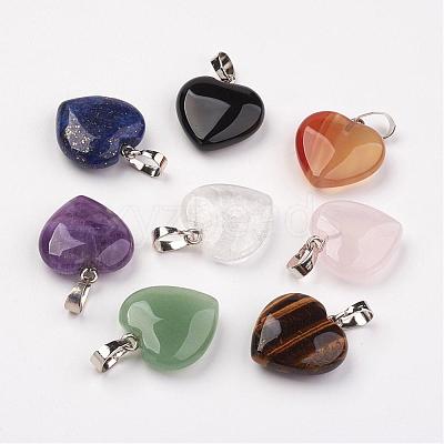 Mixed Stone Pendants G-G956-B-FF-1