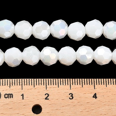 Opaque Glass Beads Stands X-EGLA-A035-P8mm-B01-1