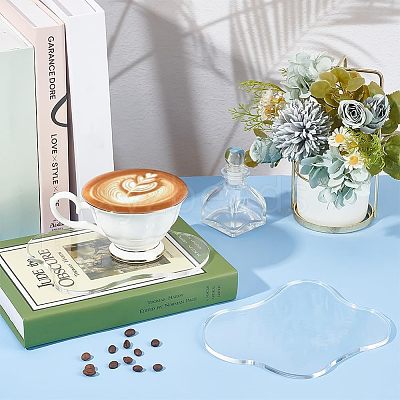 Acrylic Cup Mats AJEW-WH0261-94-1
