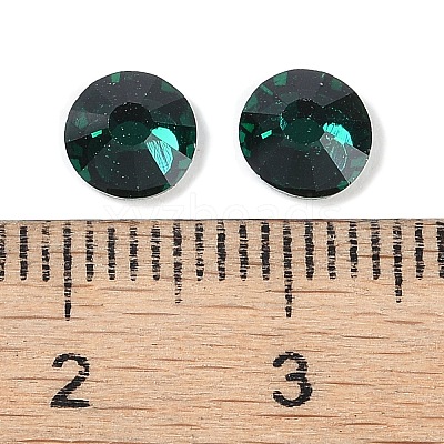 Glass Flat Back Rhinestone X-RGLA-C002-SS30-218-1