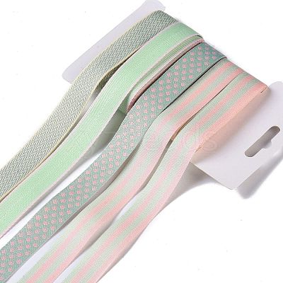 Polyester & Polycotton Ribbons Sets SRIB-P022-01D-05-1