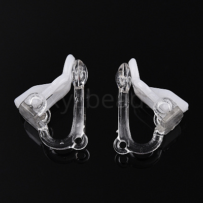 Plastic Clip-on Earring Findings FIND-R039-04-A01-1