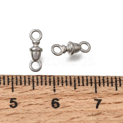 304 Stainless Steel Connector Charms SA-CBACB61-10P-1