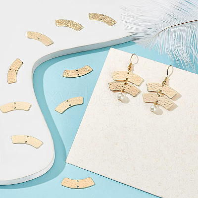22Pcs Brass Connector Charms KK-BC0008-17-1