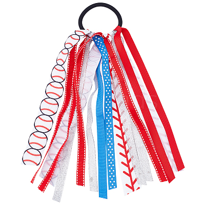Polyester Hair Ties OHAR-WH0033-005B-1