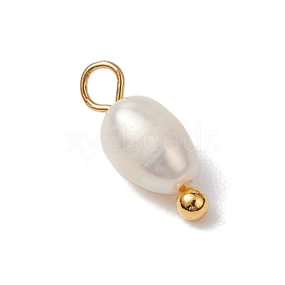 Natural Freshwater Pearl Potato Charms PALLOY-JF03202-01-1