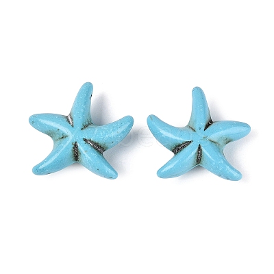 Ocean Synthetic Turquoise Pendants G-N364-01A-1