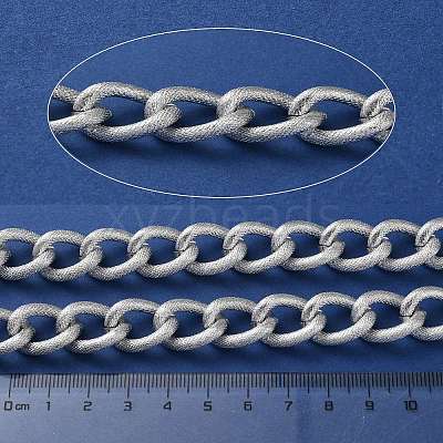 Oxidation Aluminum Textured Curb Chains CHA-H001-13S-1
