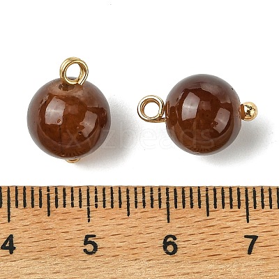 Alloy Glass Pendants GLAA-P080-03G-08-1