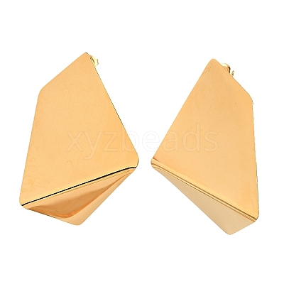 304 Stainless Steel Nuggets Stud Earrings EJEW-I320-05G-1