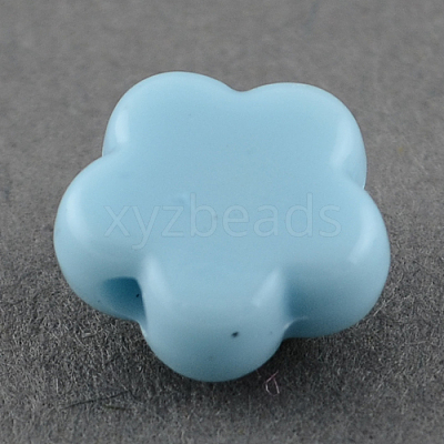 Opaque Acrylic Beads SACR-R796-01-1