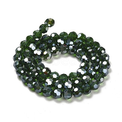 Transparent Glass Beads EGLA-A035-T8mm-B10-1