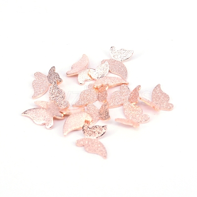 Textured Alloy Cabochons MRMJ-WH0060-54RG-1