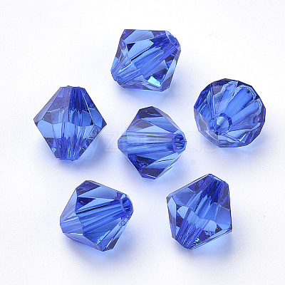 Transparent Acrylic Beads X1-TACR-S146-4mm-17-1