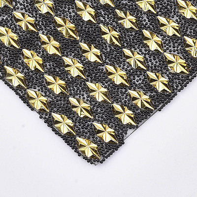 Glitter Hotfix Resin Rhinestone RB-T012-20G-1