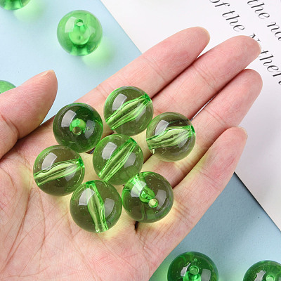 Transparent Acrylic Beads MACR-S370-A20mm-734-1