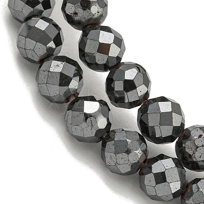 Non-magnetic Synthetic Hematite Beads Strands G-I365-16B-1