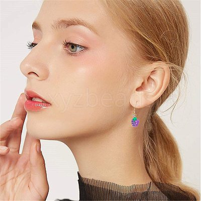 Handmade Polymer Clay Pendants CLAY-NB0001-12P-1