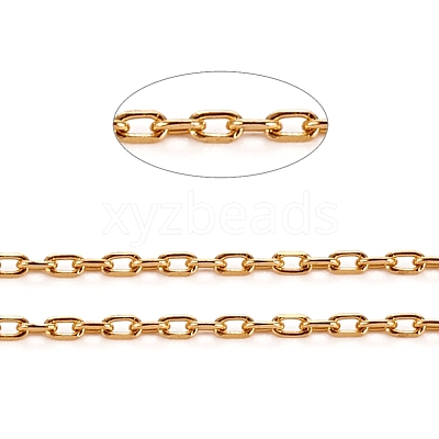Ion Plating(IP) 304 Stainless Steel Cable Chains CHS-D005-02G-1