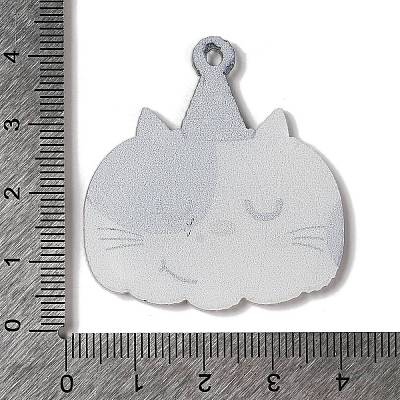 Halloween Printing Acrylic Pendants FIND-K017-01D-1