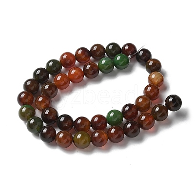 Natural Agate Beads Strands G-NH0001-G09-01-1