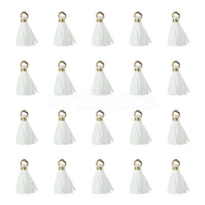 Polycotton(Polyester Cotton) Tassel Pendant Decorations FIND-YW0004-58C-1