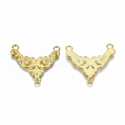 Tibetan Style Alloy Chandelier Component Links X-TIBE-N011-010G-RS-1