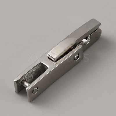 304 Stainless Steel Watch Band Clasps STAS-WH0027-104A-P-1