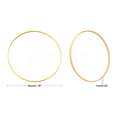 Brass Linking Rings EC18730MM-G-1