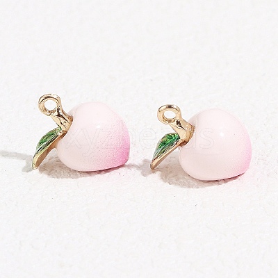 Fruit Alloy Enamel Pendants LS-ENAM-P264-02D-G-1