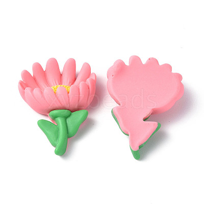 Opaque Resin Cabochons CRES-P023-04C-1